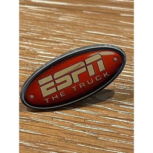 Other - 00259 - Vintage ESPN "The Truck" Sports‎ Collectible Pin Badge